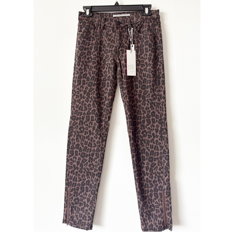 Raffaello Rossi Hose Nomi Z Highstretch Leopard Print Skinny Jeans